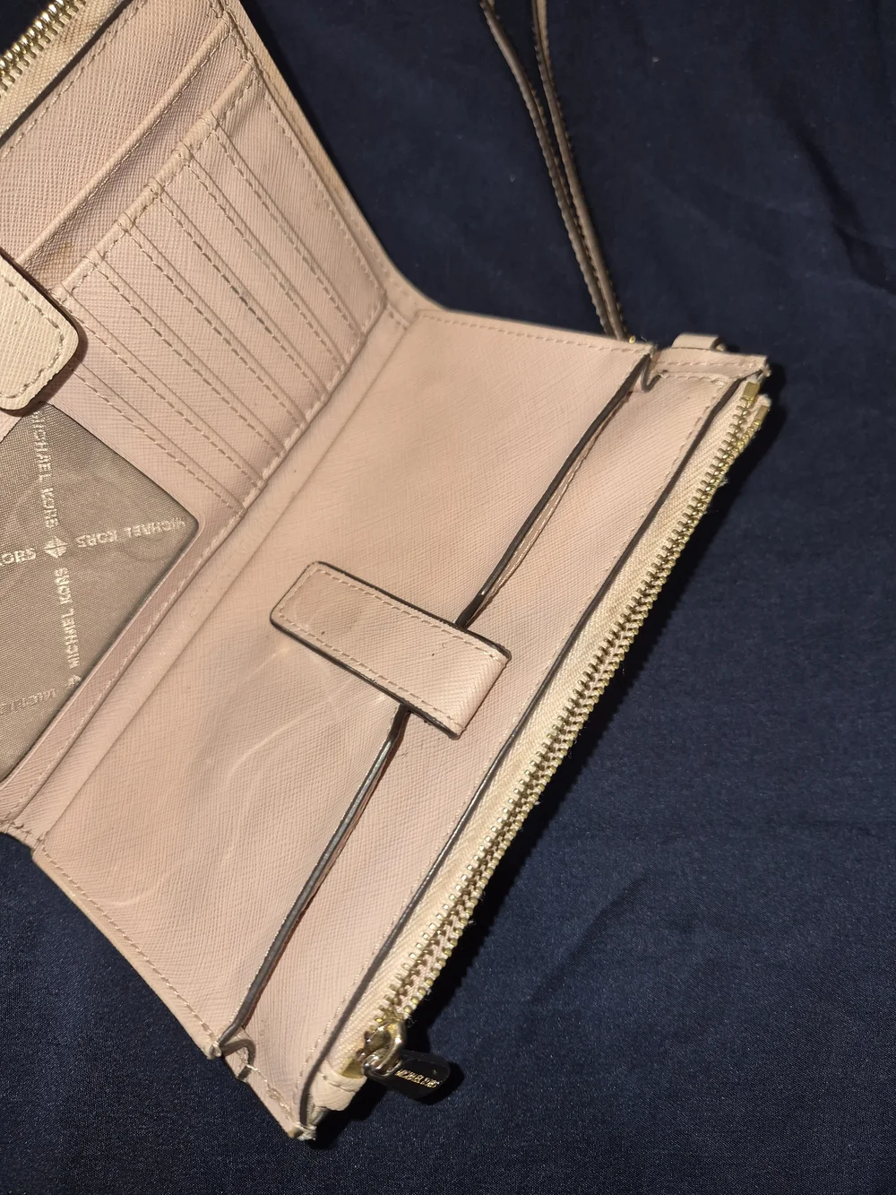 Michael Kors Pale Pink Wristlet Wallet